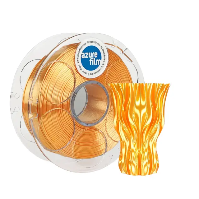 AzureFilm PLA 1.75mm Silk Flame Orange 1kg