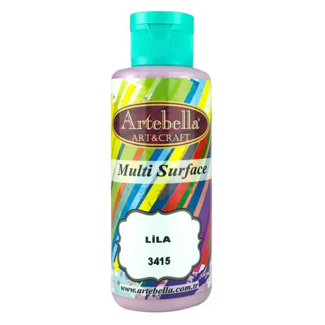 Artebella Ακρυλικό Χρώμα Multi Surface - 3415 Lilac - 130ml