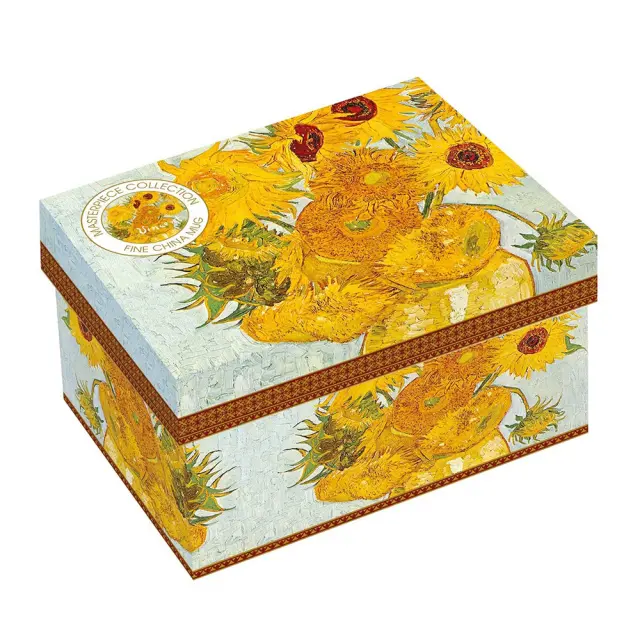 Κούπα 300ml πορσελάνης sunflowers Easy Life 170VAN1 2