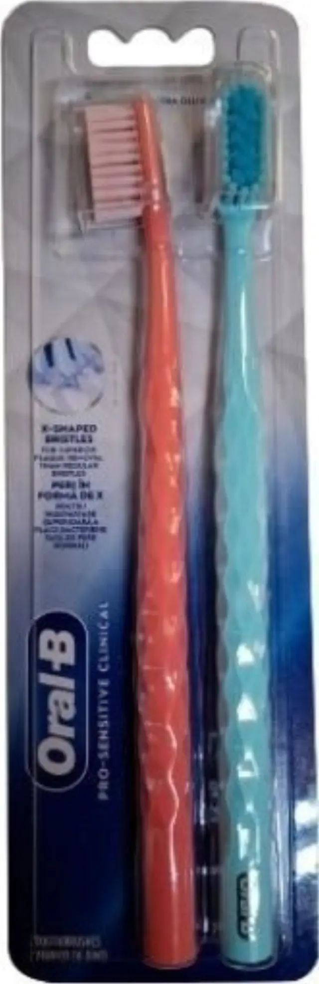 Oral-B Pro Sensitive Clinical – Πολύ Μαλακή Οδοντόβουρτσα Extra Soft, 2 τεμάχια