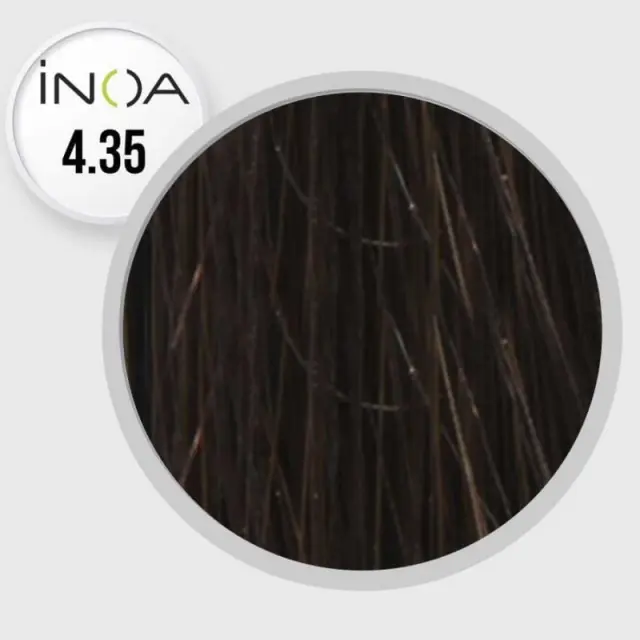 Loreal Inoa Βαφή 4,35 Καστανό Ντορέ Ακαζού 60ml 3