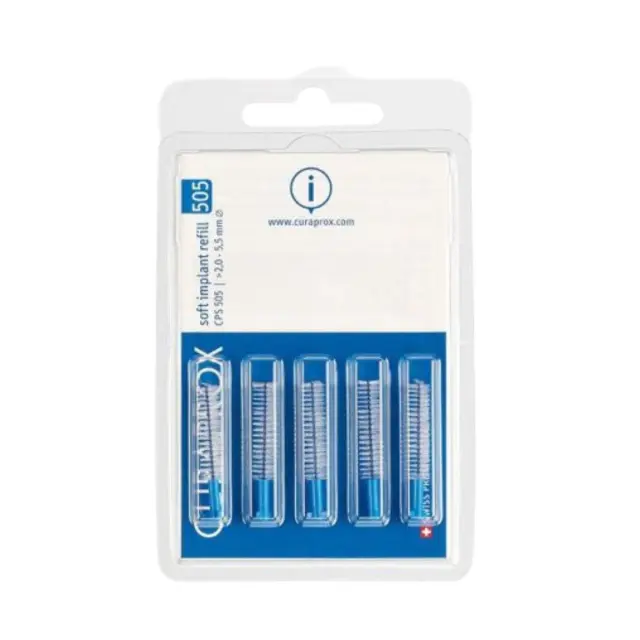 Curaprox CPS Soft Implant 505 Μεσοδόντια Βουρτσάκια 5τμχ