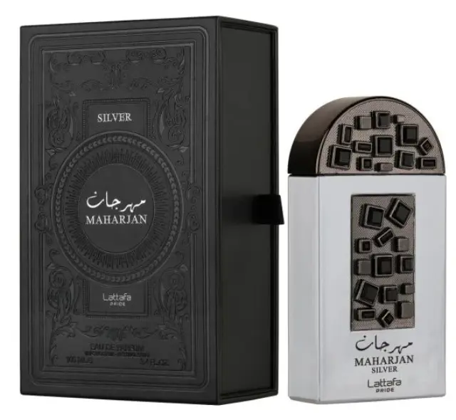 Lattafa Pride Maharjan Silver Eau de Parfum for men 100 ml