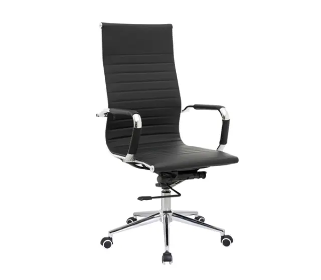 Πολυθρόνα BF3300 PU Μαύρο 55x63x108/116cm