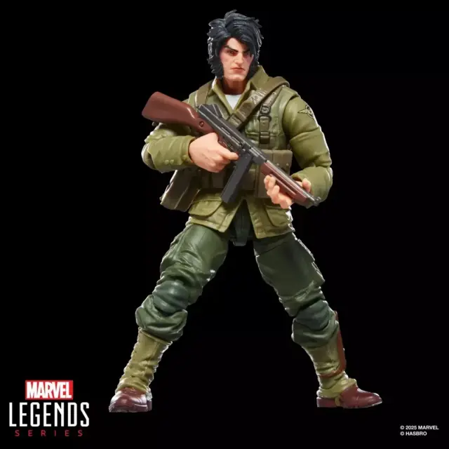 Hasbro Marvel: Wolverine (WWII Logan) Legends Series Figure 15cm 3