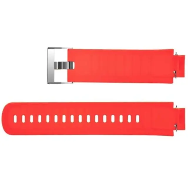 Λουράκι Σιλικόνης για Amazfit Verge 3 (Fits all 22mm) Κόκκινο OEM 2
