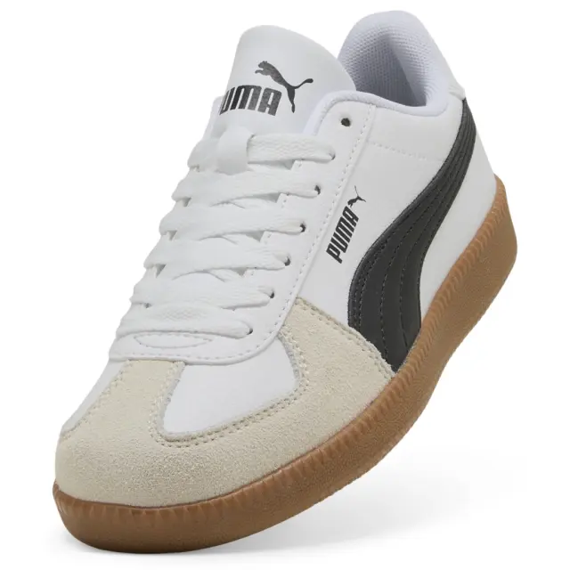 Puma Club LT Jr White/Black 408300-01 - 39 2