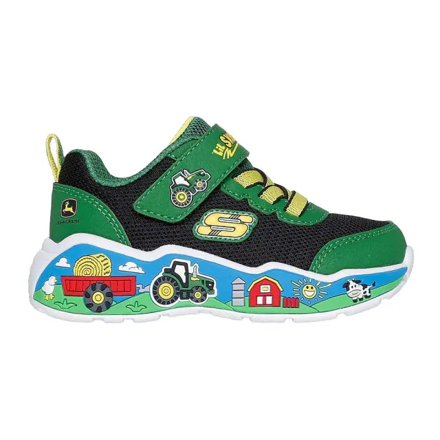 Skechers Infant's Play Scene Barn Squad Buddies Πράσινο 407065N-GNBK (Skechers) - 24