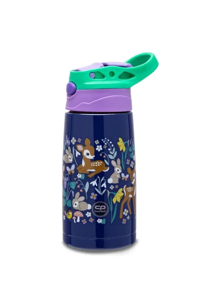 Coolpack Ανοξείδωτο Θερμός Με Καλαμάκι 350ml Deer/ CP-Z10664 (COOLPACK)