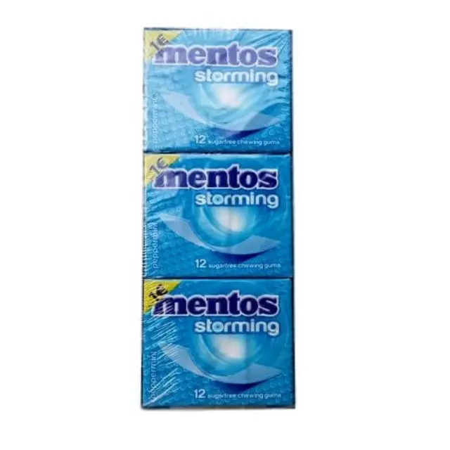 Mentos Storming Μέντα Συσκ. 12 τμχ