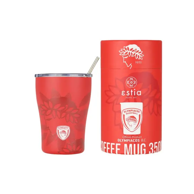 Estia | Ποτήρι Θερμός Olympiacos B.C. Edition | 350ml
