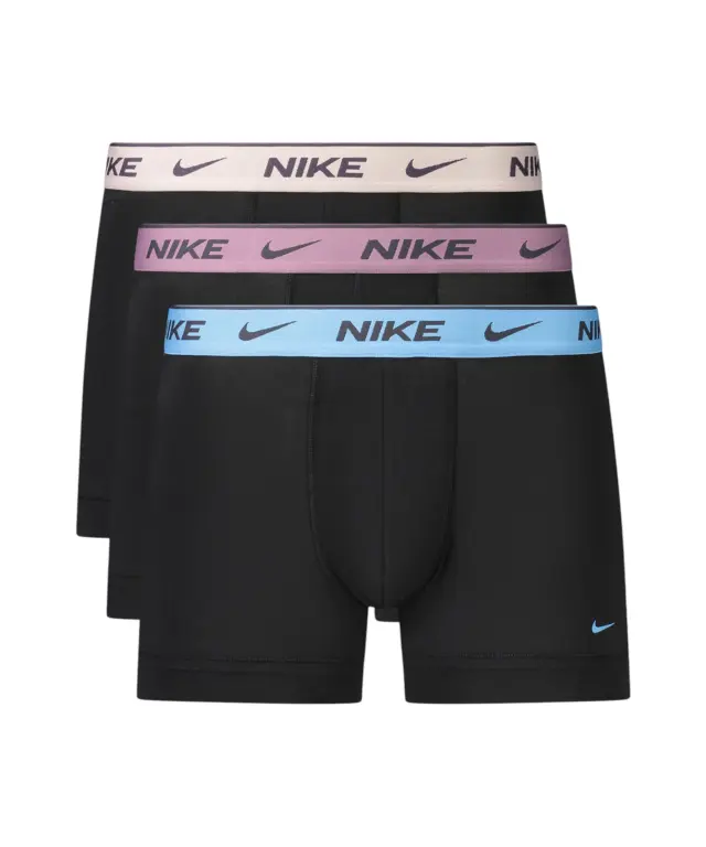 Nike - Ανδρικά Μποξεράκια Essential Cotton Stretch Trunk NQ00KE1284-070 Μαύρο