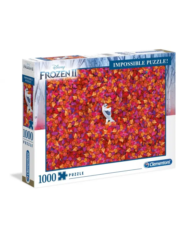 Clementoni Παζλ 1000 Impossible Disney Frozen 2 1260-39526