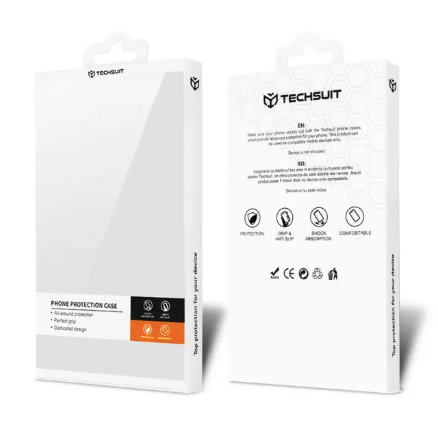 Techsuit® Luxury Glitter MagSafe Θήκη για iPhone 17 - Black 2