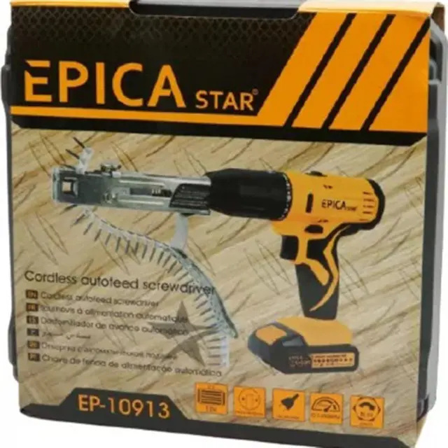 Epica Star EP-10913 Κατσαβίδι Μπαταρίας 18V