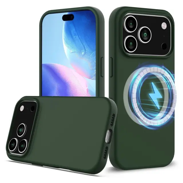 MagSafe Θήκη για iPhone 17 Pro Max /18 Pro Max -Dark Green OEM