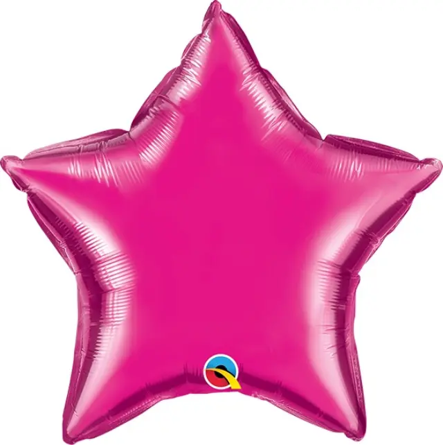 Μπαλόνι Φοιλ 9 Αστέρι Magenta 23 εκ