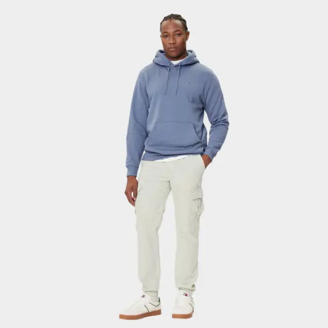 Tommy Hilfiger - Ανδρικό Φούτερ Flag Regular Fit DM0DM20742-PO6 Μπλε - 2XL 2