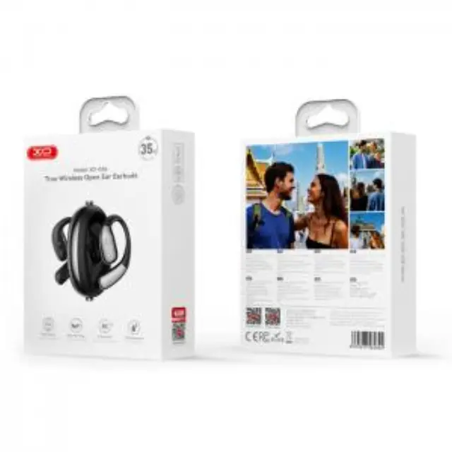 Bluetooth ακουστικά handsfree με τεχνολογία ΑΙ για αυτόματη μετάφραση ομιλίας, σε μαύρο χρώμα 2