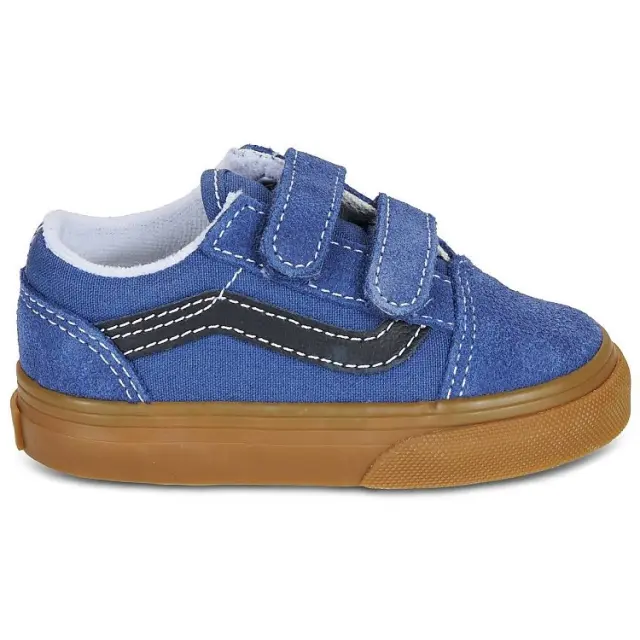 Βρεφικό Παπούτσι για Αγόρι Vans Old Skool V GUM True Navy (Μεγέθη 20-26) ΜΠΛΕ