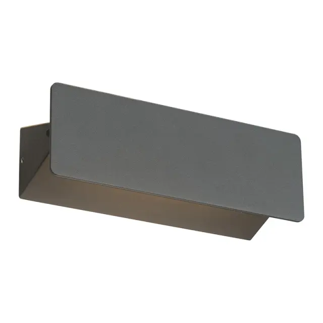 LED SMD WALL LUMINAIRE 7W 265LM 190° 230V AC 3.000K DARK GREY CRI80 IP54 30.000HRS / LG1201G