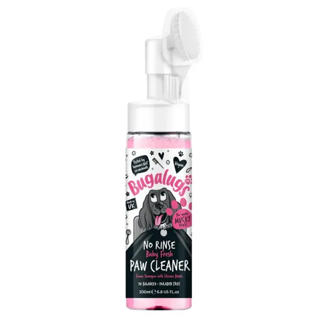 Bugalugs Καθαριστικό Πατούσας Για Σκύλους Baby Fresh 200ml Μονόχρωμο