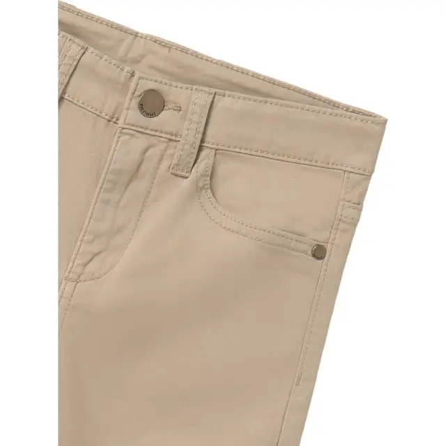 Mayoral Παντελόνι Πεντάτσεπο Slim Fit Βαμβάκι Χρώμα Μπεζ 14-00582-024 2