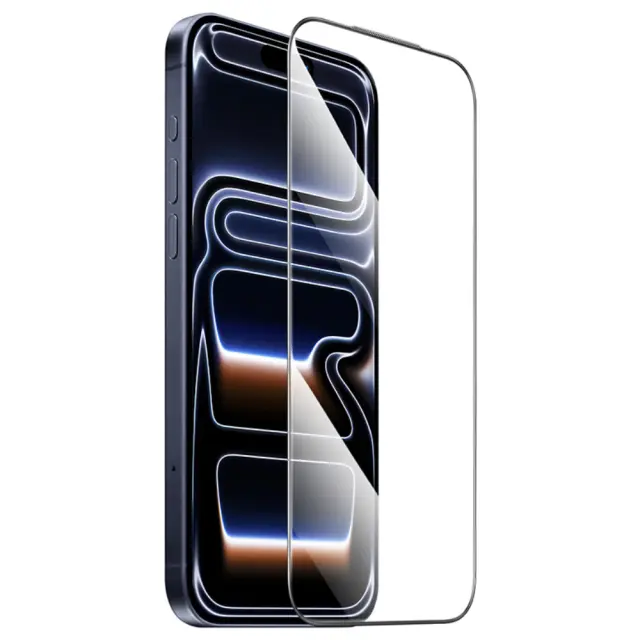 Tempered Glass Hoco Premium Series G14 0.33mm HD Full Screen Large Arc Edges Protection HD 3D για Apple iPhone 17 Pro Σετ 10 τεμ.