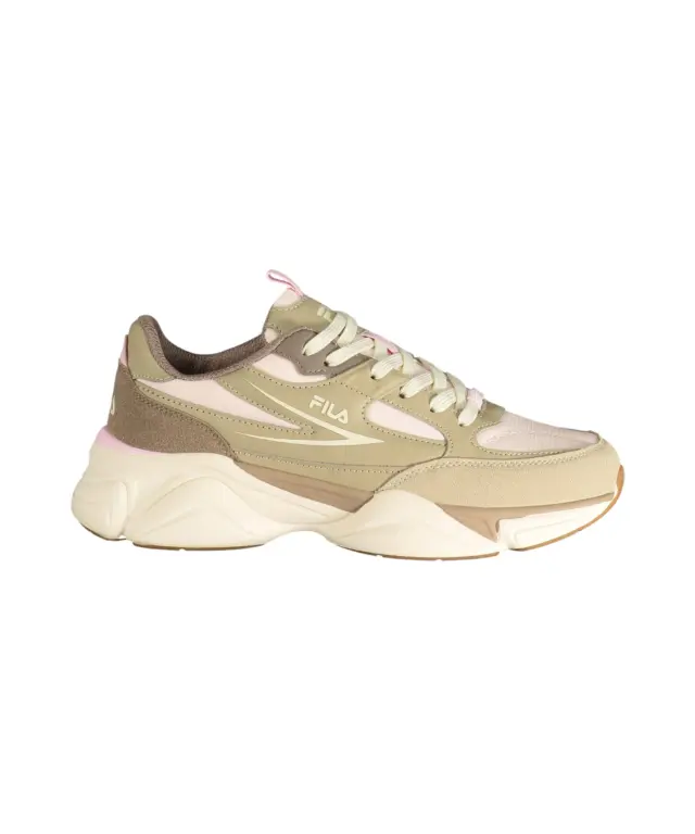 Fila - Γυναικεία Sneakers Recade Teens FFT0157-73241 Μπεζ/Ροζ