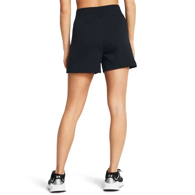 Under Armour Women's Rival Terry Short Μαύρο 1382742-001 (Under Armour) 2