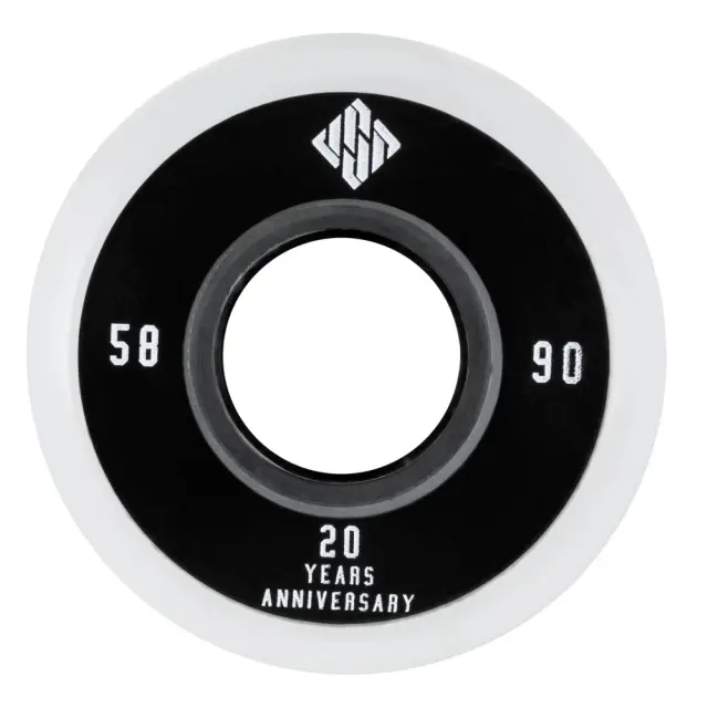 USD 58χιλ./90Α ροδάκια - Μαυρό/Λευκό (4αδα)