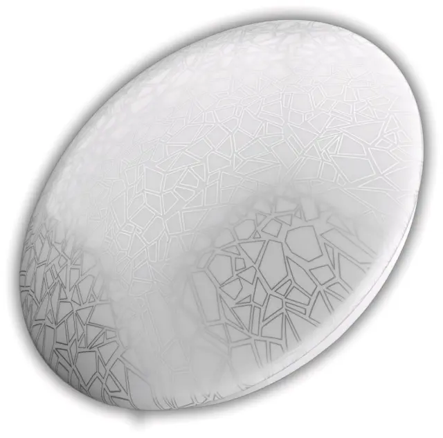 Avide LED Μοντέρνα Πλαφονιέρα Οροφής Atlas (Mosaic) 18W 330*100mm Λευκό 4000K 15.001.0452 2