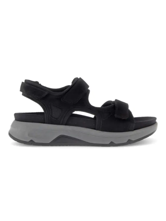 Gabor Πέδιλα Γυναικείο δέρμα Nubuck Μαύρο GAB/86889 47-SCHWARZ 3
