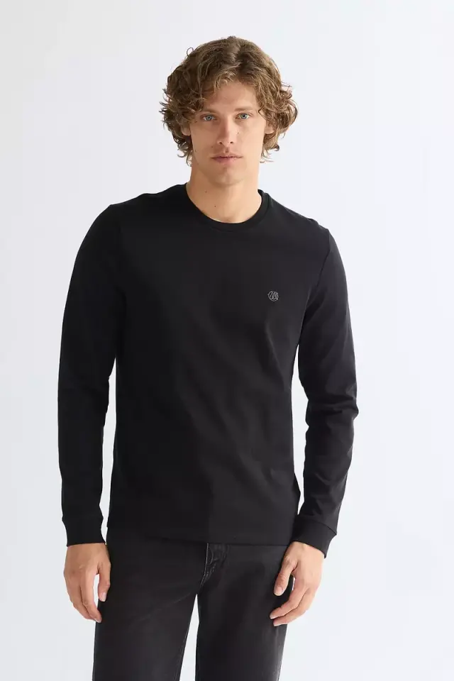 Wrangler Ανδρική Μπλούζα 112387036 - Black Beauty - XXL