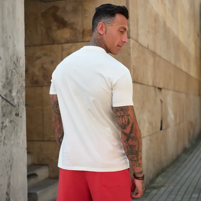 T-shirt Noshame® Off-white με τύπωμα - 142561 - XXL 2