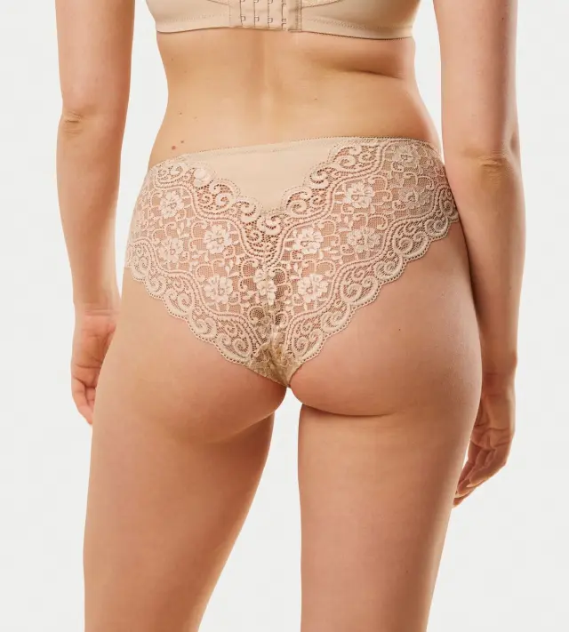 Triumph Σλιπ Amourette 300 Highleg Tai Μπεζ 3