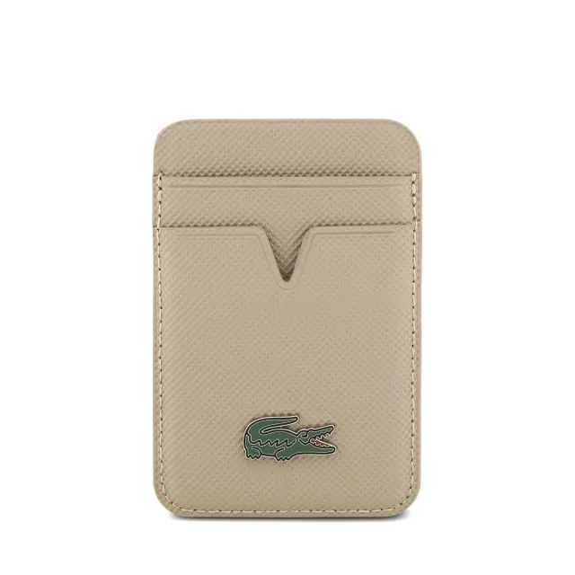 Lacoste PU Iconic Petit Pique MagSafe Wallet Tapue 2