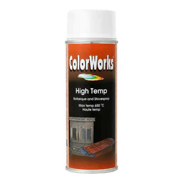 COLORWORKS ΥΨΗΛΗΣ ΘΕΡΜΟΚΡΑΣΙΑΣ 400ML - ΛΕΥΚΟ ΜΑΤ
