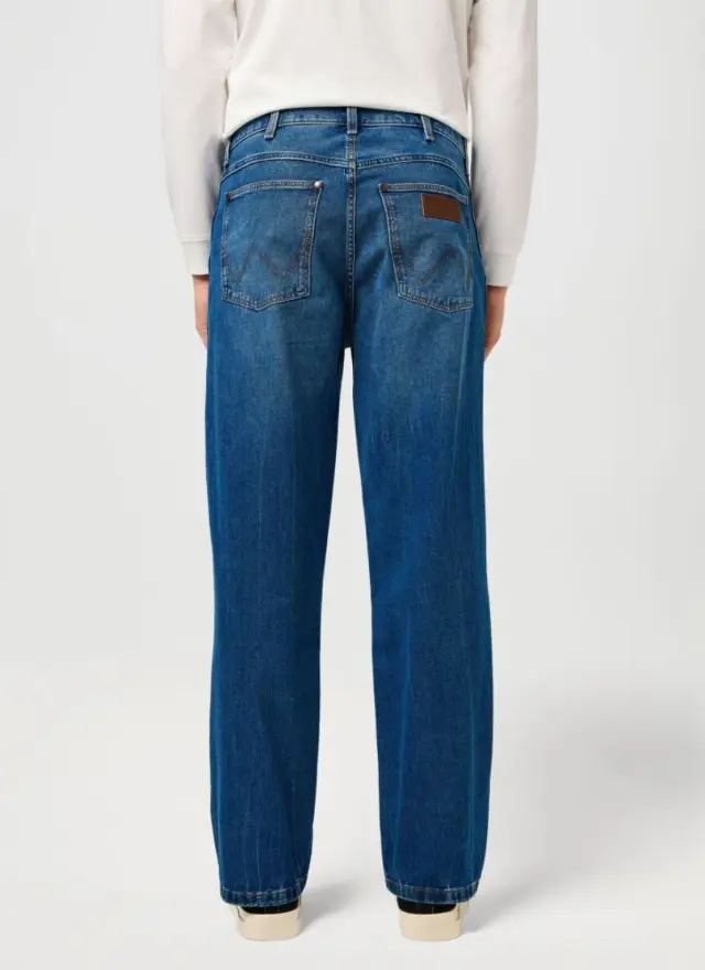 Wrangler Ανδρικό RETRO Τζιν Παντελόνι 112371018 – Light Blue - 33W 34L 2