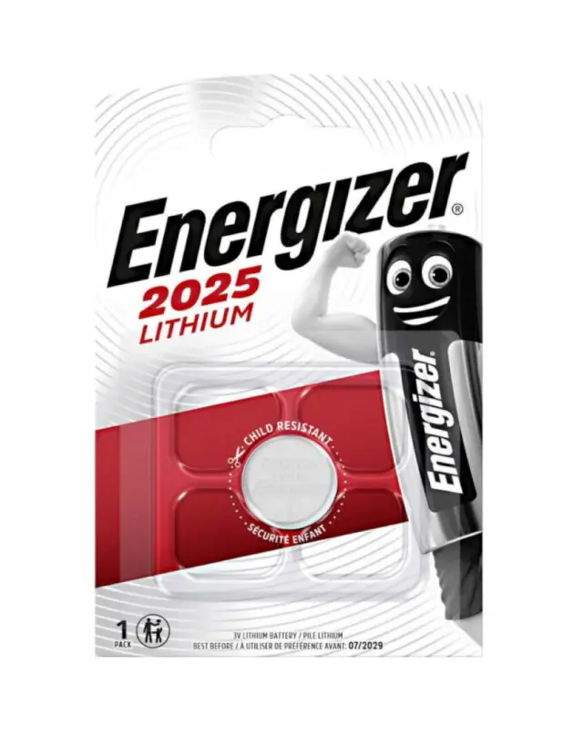 CR2025 LITHIUM ENERGIZER BP5 KIOSK