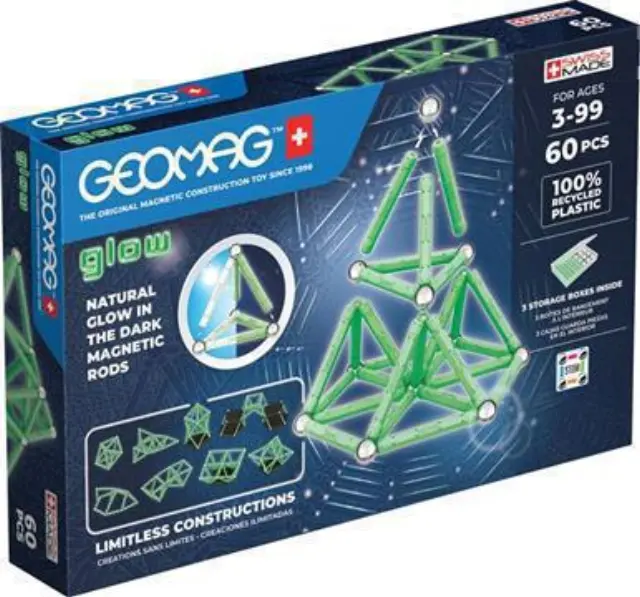 Geomag Σετ Glow 60-Green