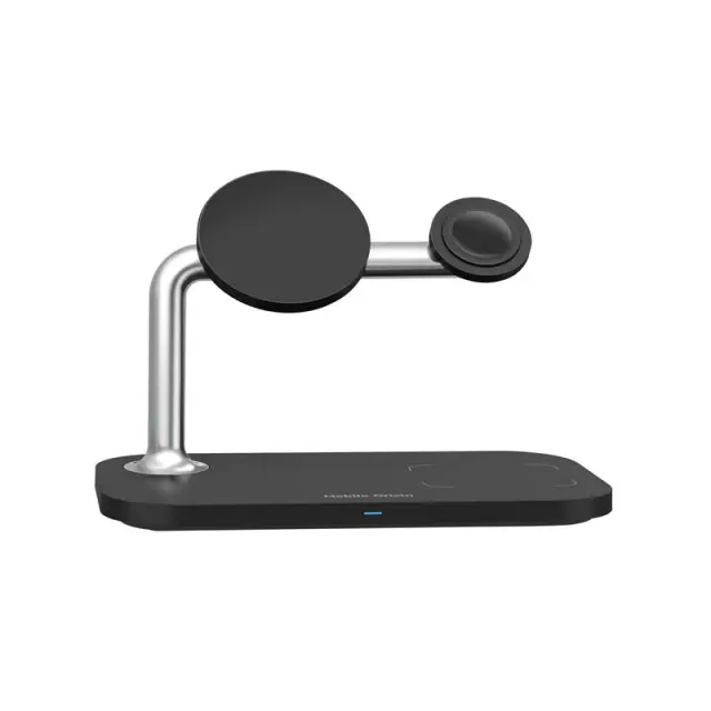 Mobile Origin 3in1 Wireless Magnetic Charger MO1, black 3