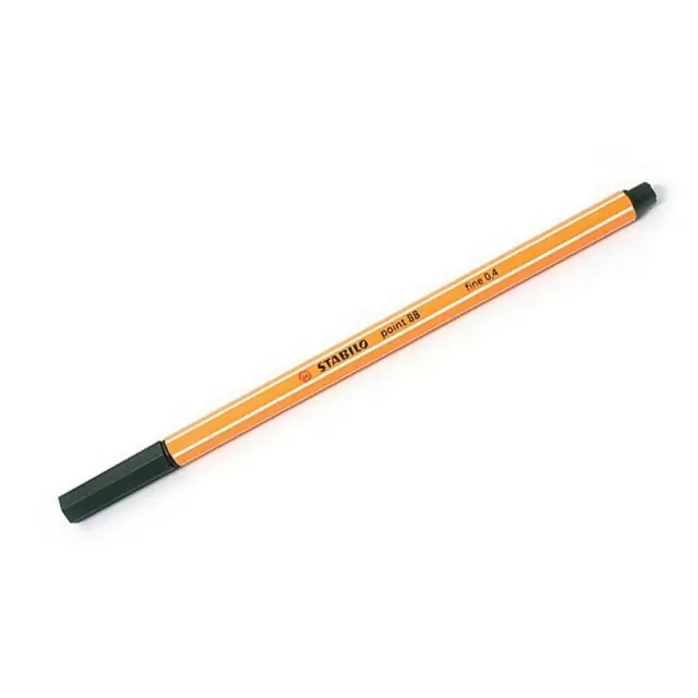 Μαρκαδόρος Stabilo Point 88 Fine 0,4mm Σκούρο Πράσινο 88/63
