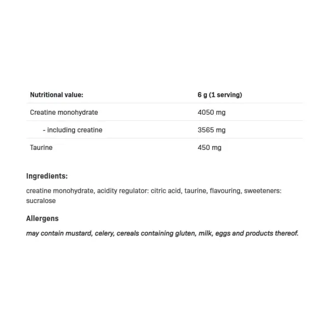 ALLNUTRITION Creatine Muscle Max Watermelon, 500 g 2