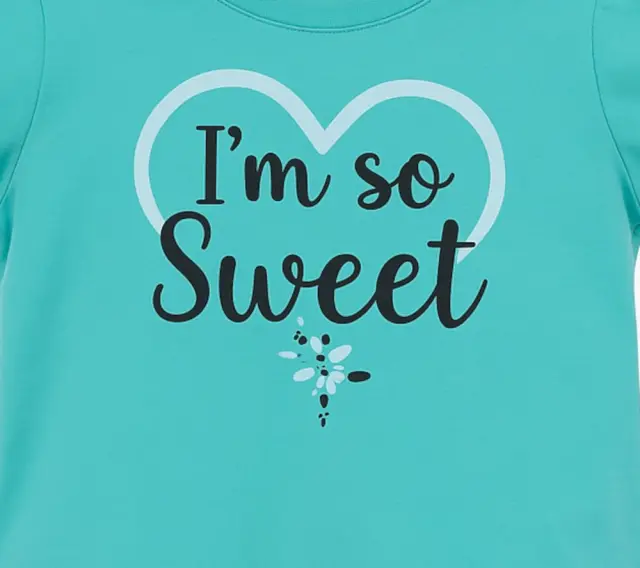 T-shirt Μπλουζάκι I am So Sweet Venere Turquoise 8010641 - 12 M (80cm) 2