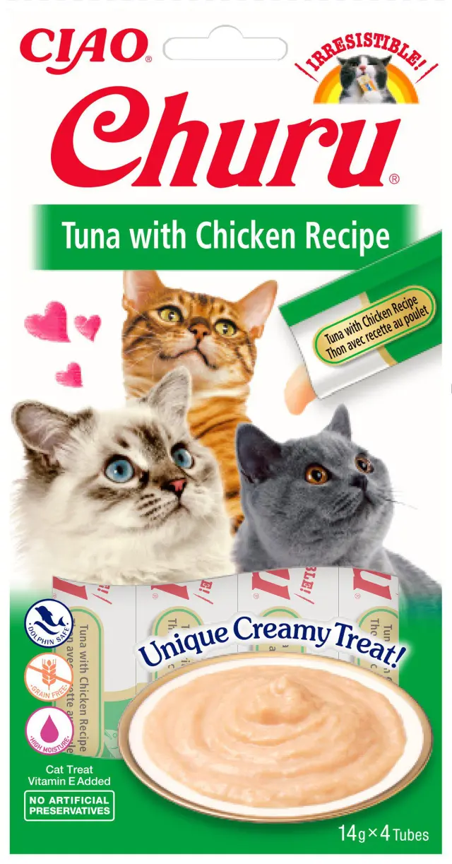 CHURU - Tuna Withchicken 4pcs- 7985012 - Pet Supplies