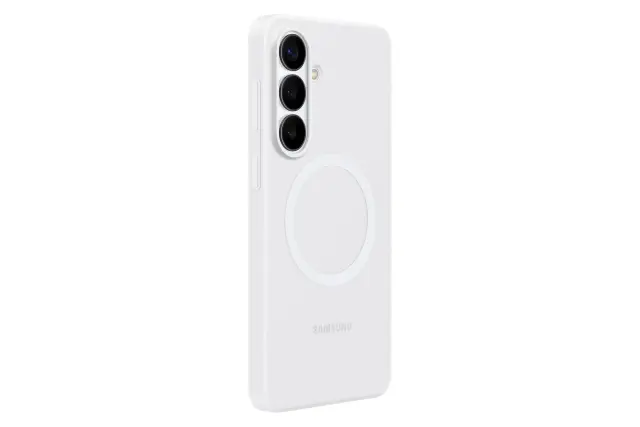 EF-ES947CWE Samsung Silicone Magnet Cover for Galaxy S26+ White 2