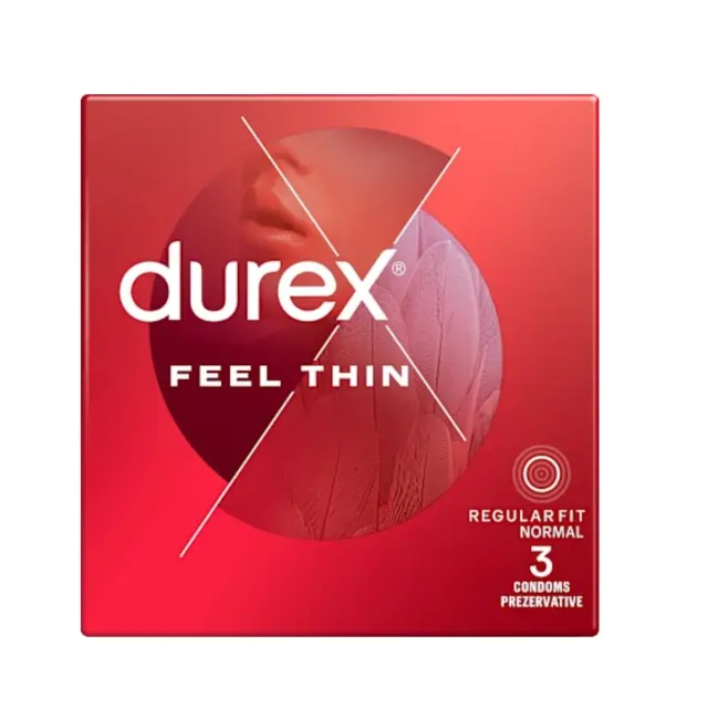 DUREX προφυλακτικά λεπτά Feel Thin 3τεμ