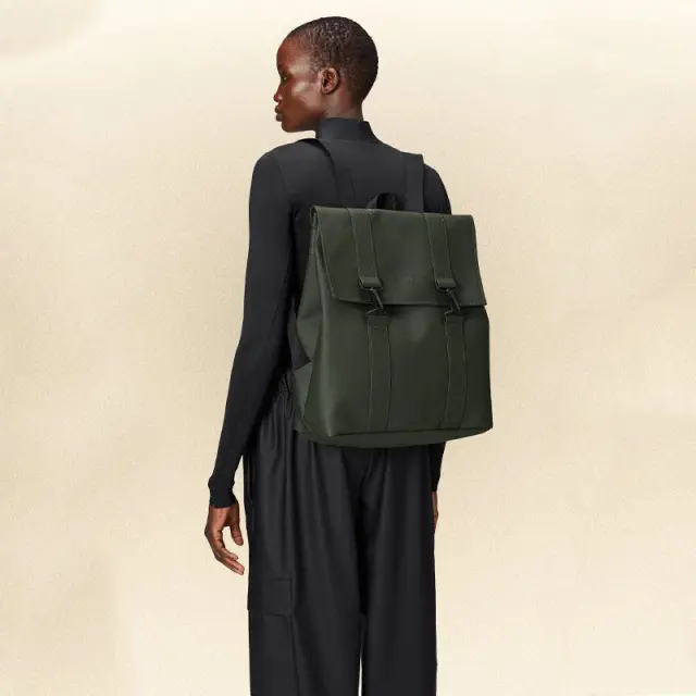 Aδιάβροχο Σακίδιο Rains MSN Bag 13300-03 Πράσινο - ONESIZE 3