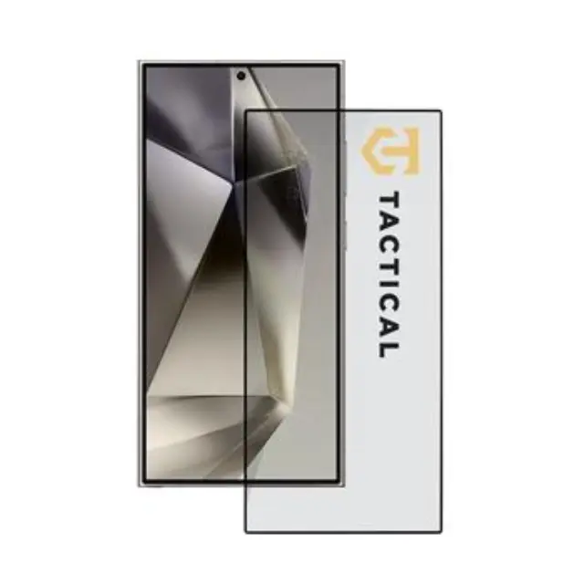 Tactical Glass Shield 5D for Samsung Galaxy S24 Ultra Black